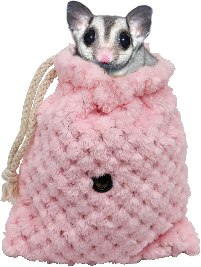 Sugar Glider Bonding Pouch Carrier Bag, Small Animals Sleeping Pouch Bag by Dnoifne