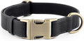 Plutus Pet Genuine Leather Dog Collar – Adjustable Pet Collar by PLUTUSPET