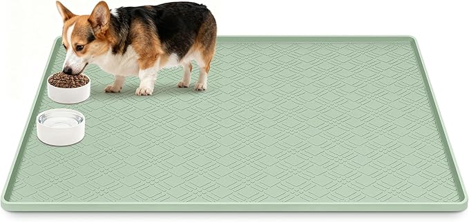 Lanstics Dog Food Mat, Floor Protection by Lanstics