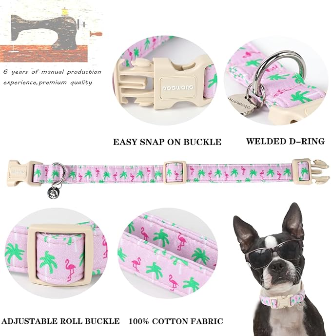 DOGWONG Cotton Dog Collar - Image 2