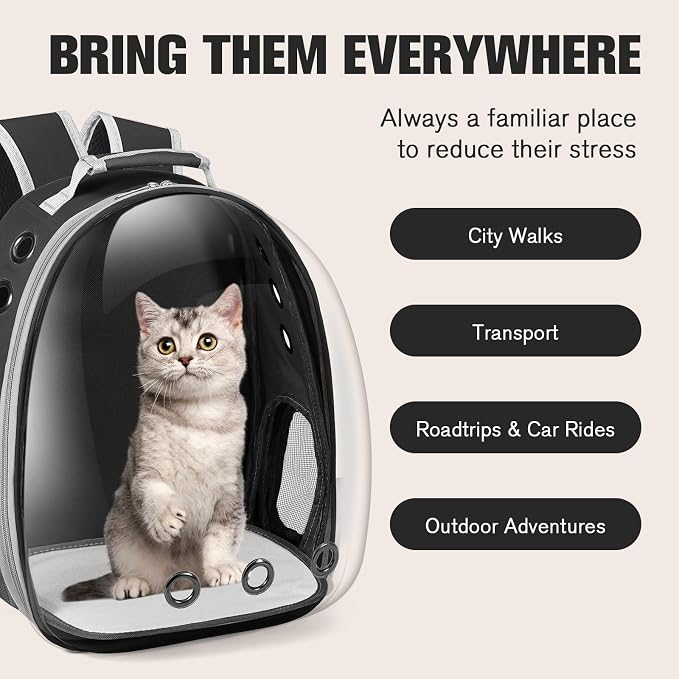 Cat Carrier Backpack, Pet Carrier Backpack Front Pack - Image 4