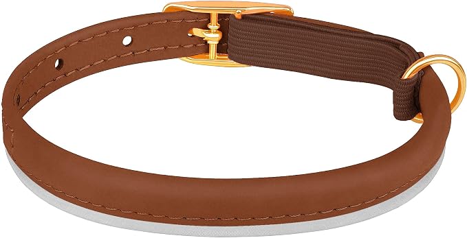 OOPSDOGGY Rolled Leather Cat Collar - Image 2