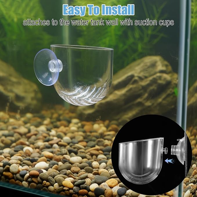 3 Pack Aquarium Plant Holder Clear Fish Tank Plant Holder Fishes Tanks Plants - Image 5