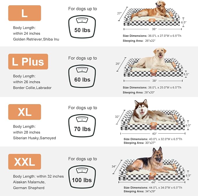 Large Dog Bed Orthopedic Washable: Beds Bolster XL Bed Medium Large Dogs Egg - Image 7