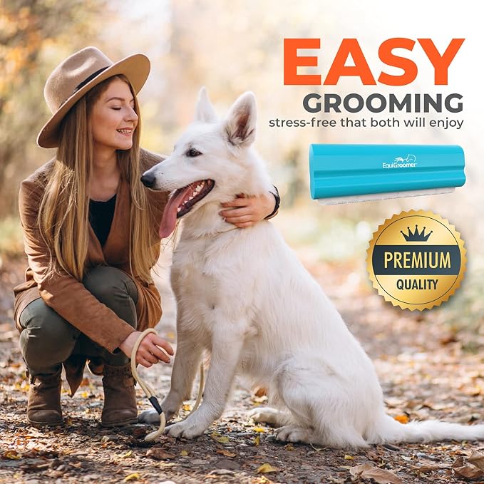 EasyGroomer Deshedding Brush for Dogs & Cats – Undercoat Grooming Tool for - Image 8