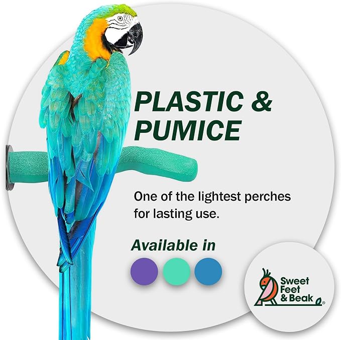 Sweet Feet and Beak Safety Pumice Perch - Image 5