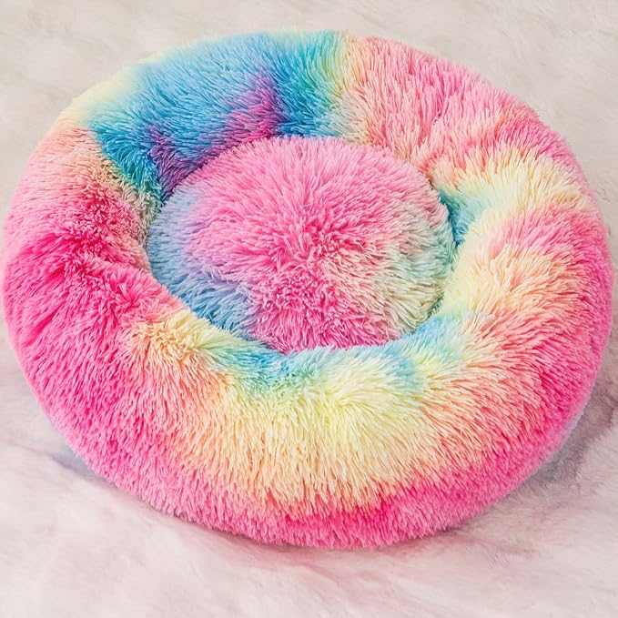 Small Cat Bed Nest Bed Dog Bed Round Bed Donut Rabbit Bed Pet Bed Small Kitten - Image 8