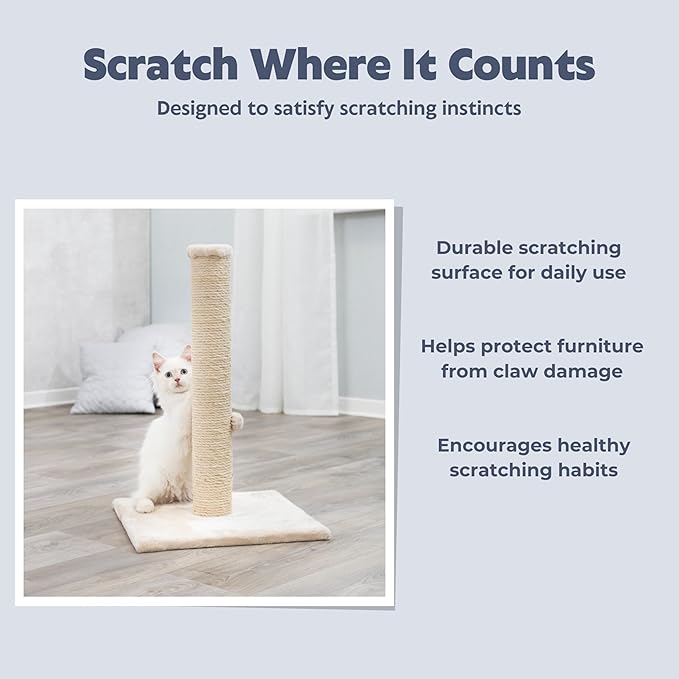 Trixie Parla Cat Scratching Post 24.4 Inch - Image 3