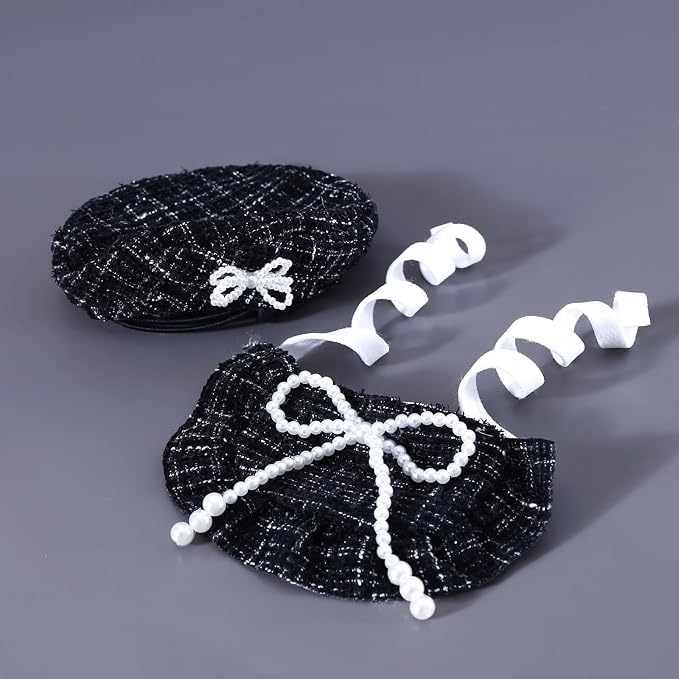 HOWWFALY 2PCS Cat Beret Hat - Image 7
