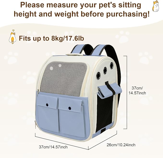 Airline Approved Cat Carrier Backpack - Image 2