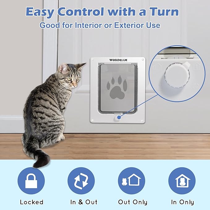 Wordcam X-Large Cat Door, Cat Door - Image 2