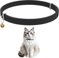 Cat Collar with Bell, 7-12 Inch Adjustable, Soft None Breakaway Lightweight by Sucegi