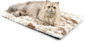 Self Warming Cat Bed, Non-Slip Heated Dog Mat Thermal Blanket by petace