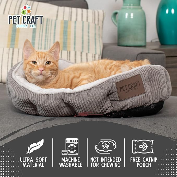 Pet Craft Supply Cat Bed for Indoor Cats - Image 2