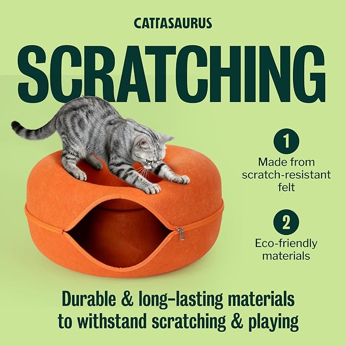 Cattasaurus Peekaboo Cat Cave Donut - Image 2