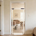 Lumizone Extra Tall Cat Gate 61.02" High Pressure Mounted Extra Wide by Lumizone