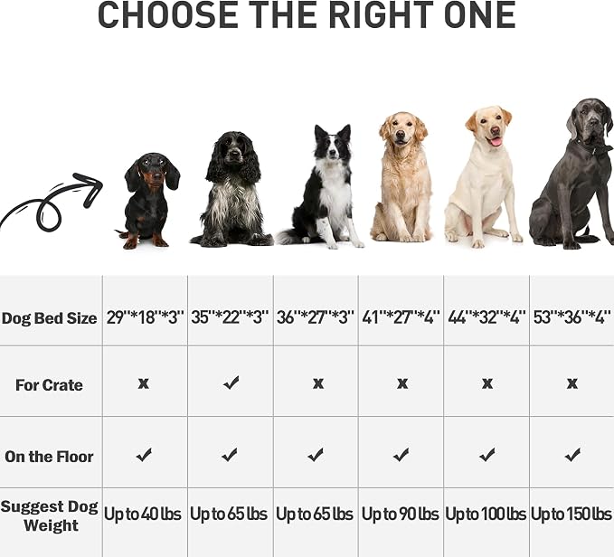 MIHIKK Waterproof Extra Large Dog Bed Orthopedic Dog Beds - Image 5