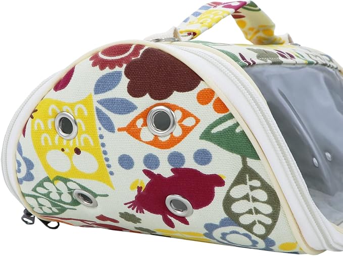 Wontee Small Pet Carrier Hamster Carrier Bag Portable Travel Carrier - Image 7