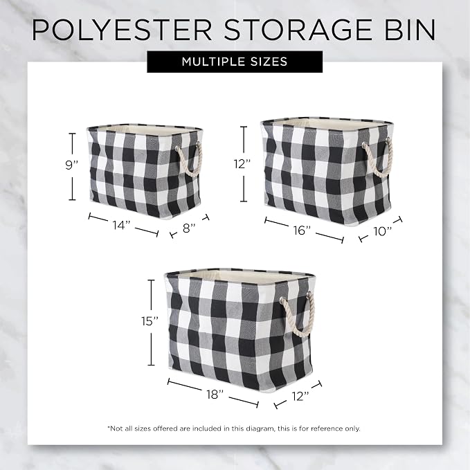 Bone Dry Pet Storage Collection Collapsible Bin, Small Rectangle - Image 8