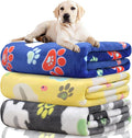 Rezutan Blanket for Large Dogs 1 Pack 3 for Medium Pet Cat Soft Fluffy Washable by Rezutan