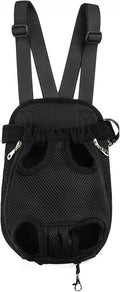 Pet Dog Puppy Cat Carrier Five Holes Backpack Double Shoulder Straps Canvas by MOJUN