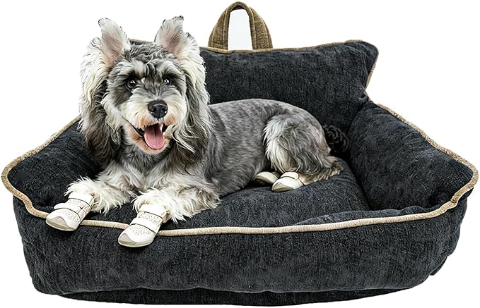 Orthopedic Dog Bed with Memory Foam, Washable Plush Pet Bed by Unknown