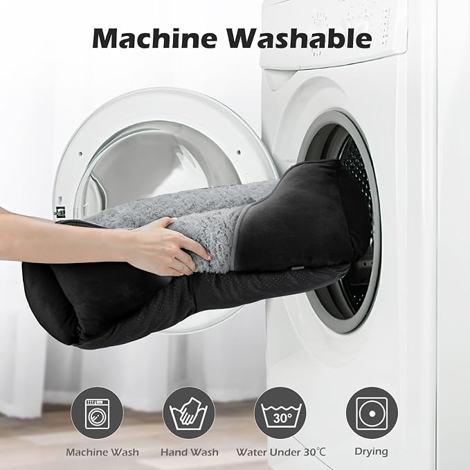 INVENHO Small Dog Bed Rectangle Washable Orthopedic Soft Calming Sleeping - Image 6