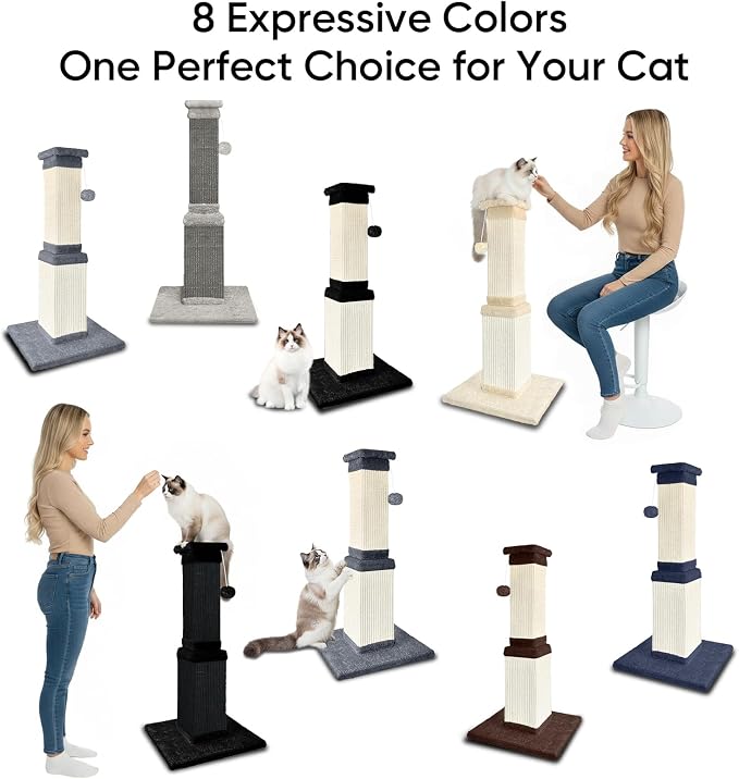 AGYM 32 Inch Cat Scratching Post - Image 7