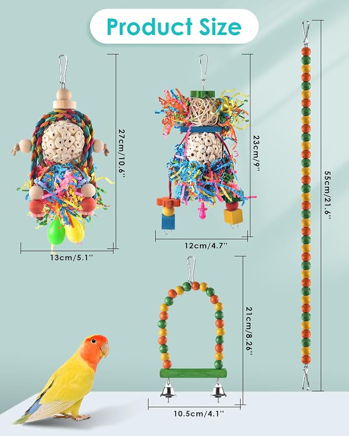 Bissap Conure Toys - Image 2