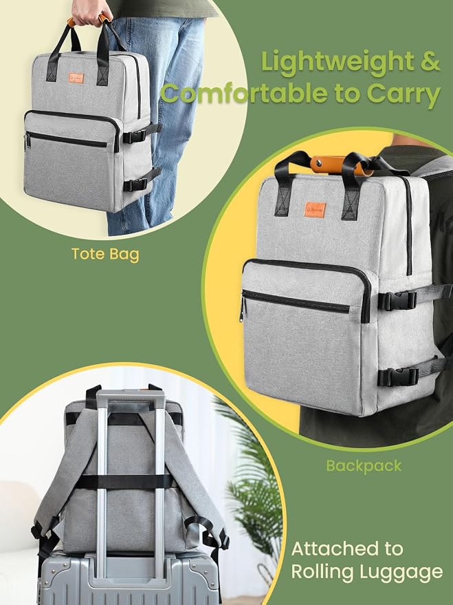 Dog Travel Bag All-in-One Set: DELOMO 25L Airline Approved Dog Travel Backpack - Image 7