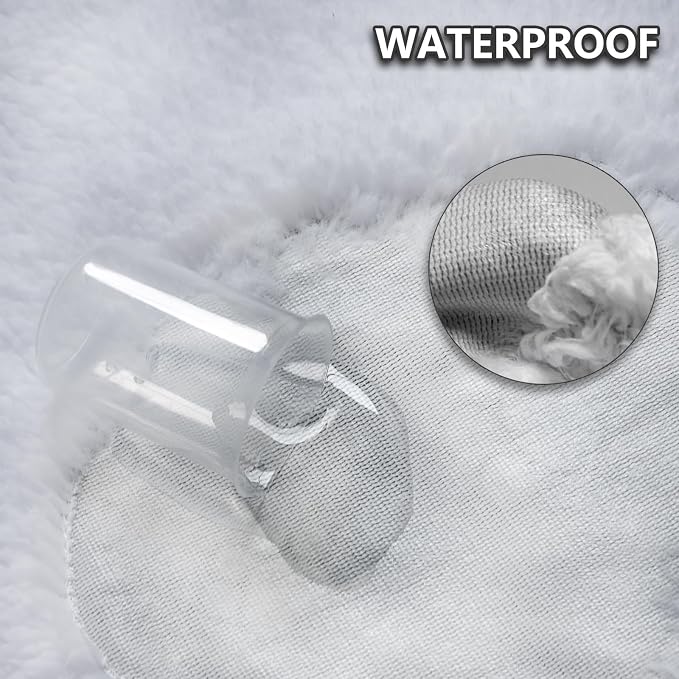 Dog Blankets Waterproof Pet Blanket Paw Printing Super Soft Warm Fluffy - Image 3