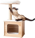 Catry 29.7" Tall 3 Level Laminated Wood Cat Tree by CatryCatTree