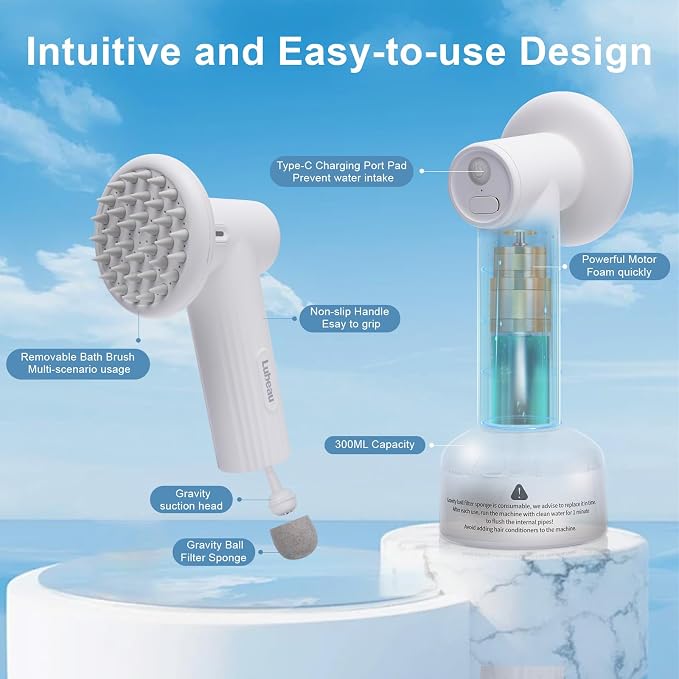 Pet Electric Foaming Dog Shampoo Dispenser - Image 4