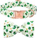 Lionheart glory Dog Bow Collar St. Patrick's Day Dog Collar by LionheartGlory