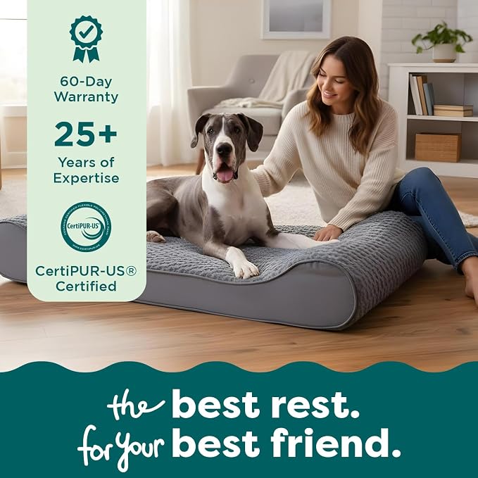 Furhaven Orthopedic Dog Bed for Large Dogs w/ Removable Washable Cover - Image 9