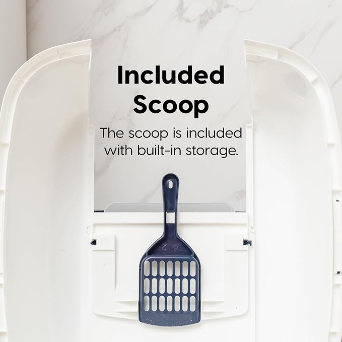 IRIS USA Cat Litter Box, Large Enclosure - Image 6