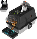 Stainless Steel Litter Box by Anywish
