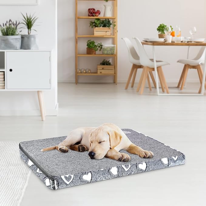 VANKEAN Reversible Dog Crate Mat, Stylish Bed - Image 9