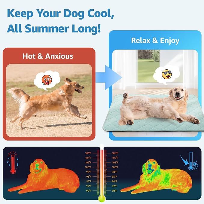 LOOBANI Dog Cooling Mat for Large Dogs - Image 2