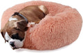 Calming Donut Dogs Beds for Small Dogs Washable, 19inch Fluffy Round Puppy Bed by nononfish