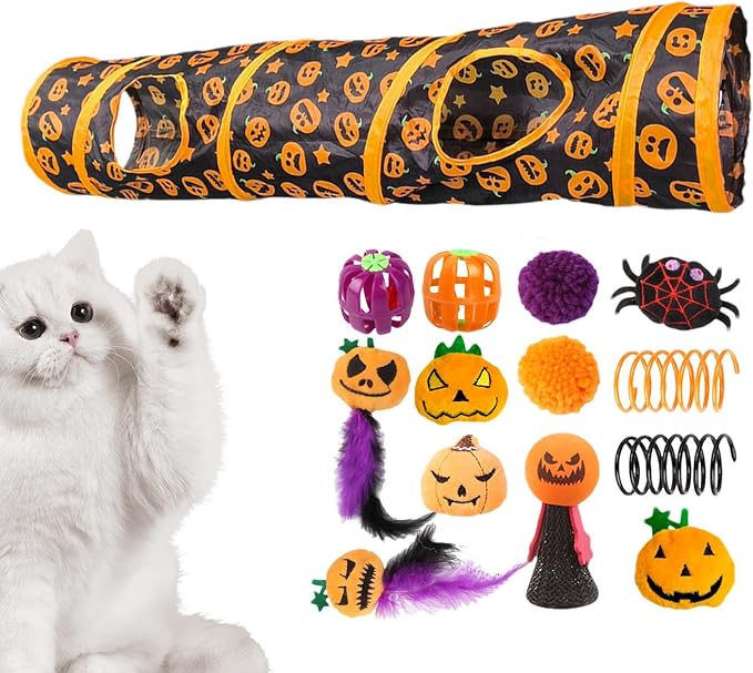 Interactive Cat Play Tunnels - Image 6