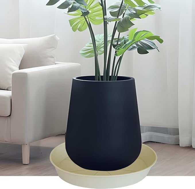 4 Pack of 16 inch Plant Saucer, Heavy Duty Plant Tray - Image 3