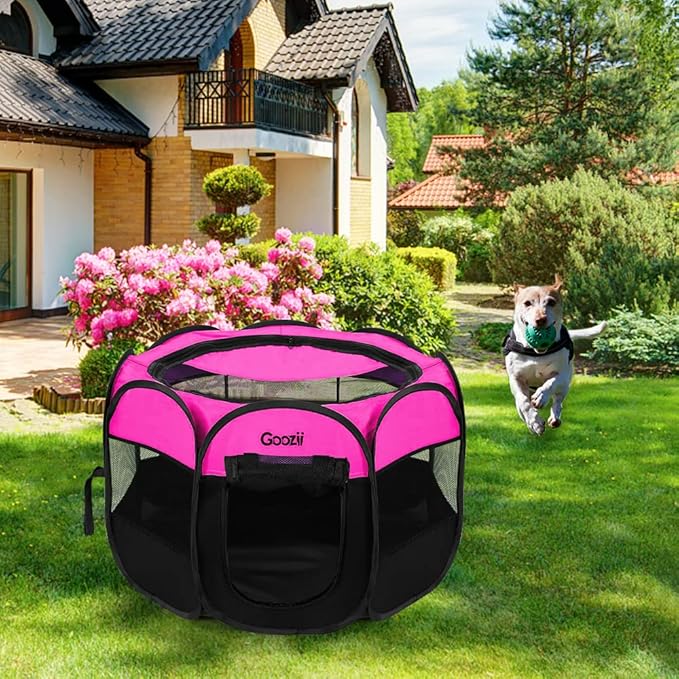 Pet Cat Playpen for Indoor Cats Enclosed, Portable Foldable Dog Playpen Outdoor - Image 7