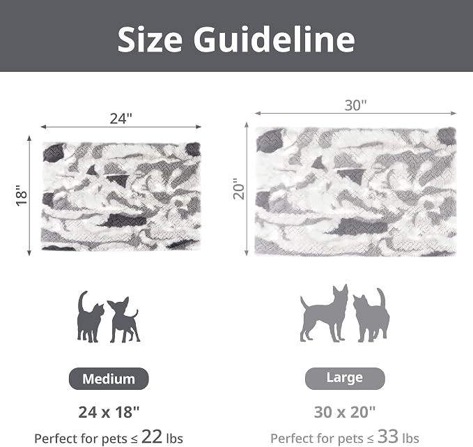 Self Warming Cat Bed, Non-Slip Heated Dog Mat Thermal Blanket - Image 5