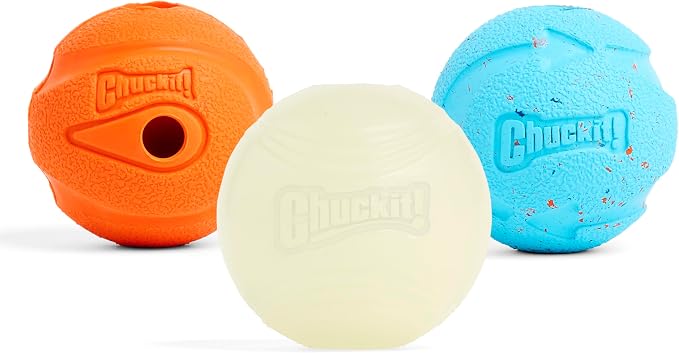 Chuckit Gen 1 Fetch Pack Dog Balls by Chuckit