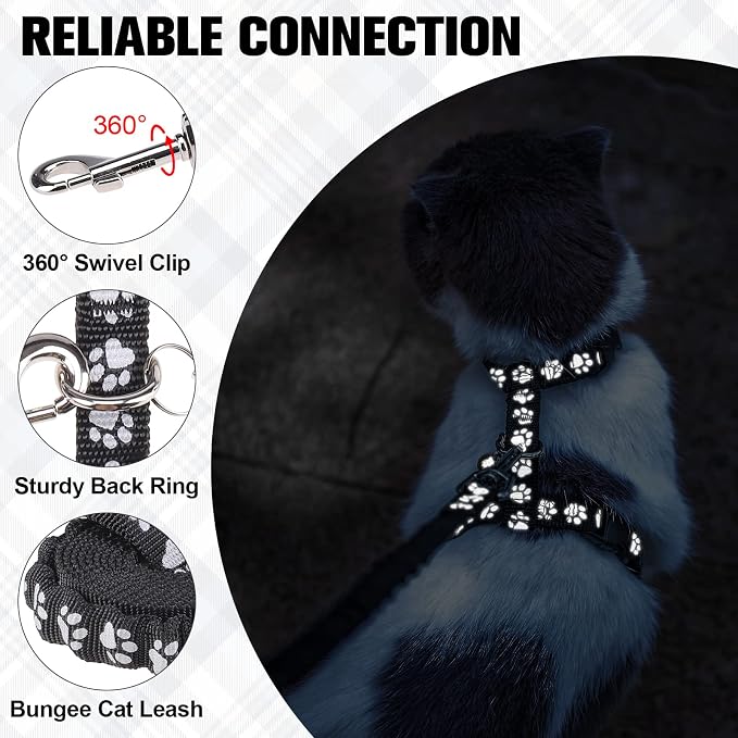 BEAUTYZOO Cat Harness and Leash Set Escape Proof - Image 2