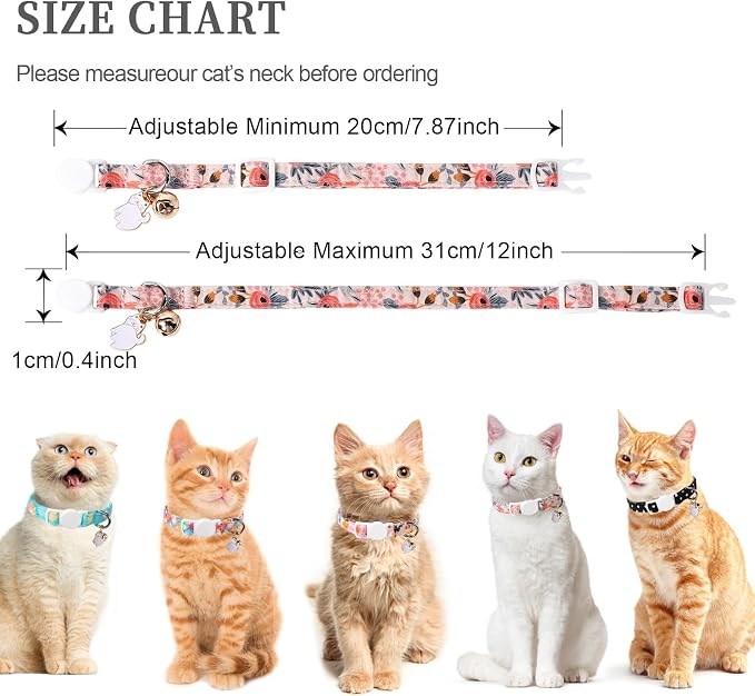 Unique style paws 2 Pack Kitten Collar Breakaway - Image 4
