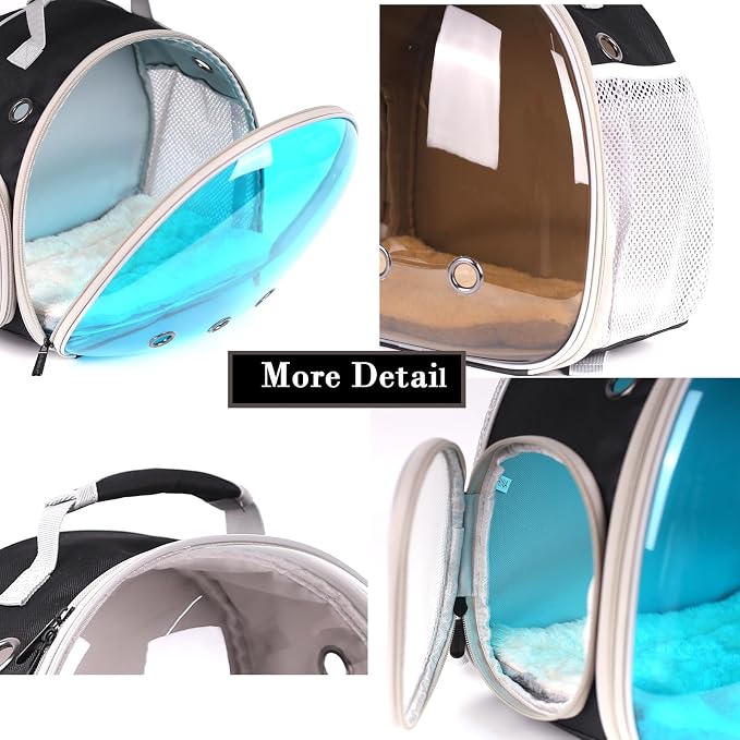 Bearded Dragon Travel Backpack Carrier - Image 7