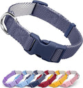 Dynmeow Soft and Breathable Cotton Dog Collar, Durable Adjustable Pet Collar by Dynmeow