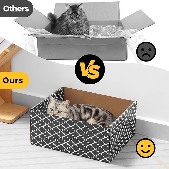 Cardboard Cat Scratcher Box - Image 4